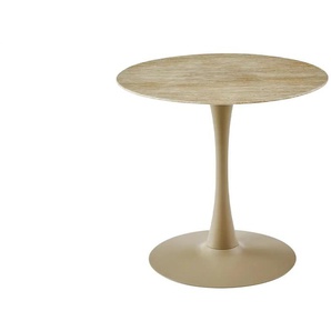 Esstisch - beige - Materialmix - 74,5 cm - 80.0 | Möbel Kraft