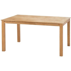 Esstisch Beny I 140cm Braun/Eiche