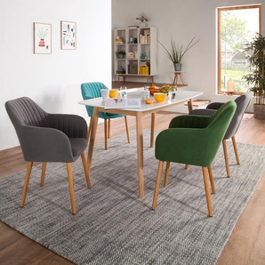 Esstisch Bjelland 150 x 80cm Weiß