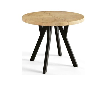 Esstisch ausziehbar Ove ¦ braun Ø: 90