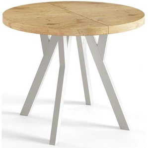 Esstisch ausziehbar Ove ¦ braun Ø: 100