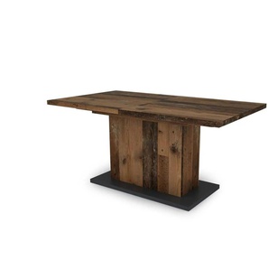 Esstisch - braun - Materialmix - 160 cm - 75 cm | Möbel Kraft