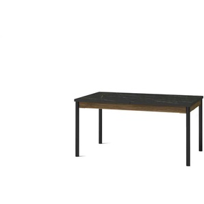 Esstisch - braun - Materialmix - 160 cm - 77 cm | Möbel Kraft