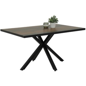 Esstisch - braun - Materialmix - 90 cm - 76 cm | Möbel Kraft