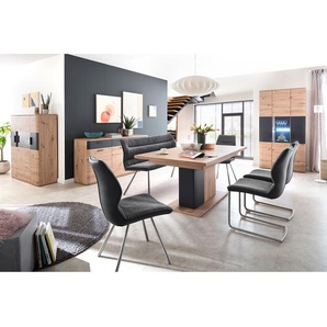 Esstisch 180 x 77 x 100cm Braun