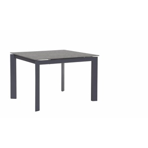 Esstisch CONNUBIA Baron CB/4010 Tische Gr. B/H/T: 110 cm x 75 cm x 70 cm, Einlegeplatte, grau (zement) Esstische rechteckig mit Keramikplatte und Auszugsfunktion