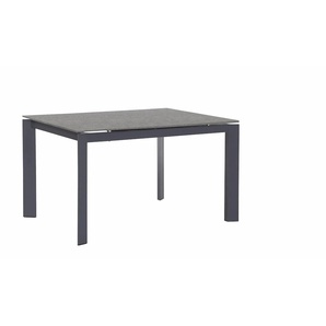 Esstisch CONNUBIA Baron CB/4010 Tische Gr. B/H/T: 130 cm x 75 cm x 85 cm, Einlegeplatte, grau (zement) Esstische rechteckig mit Keramikplatte und Auszugsfunktion