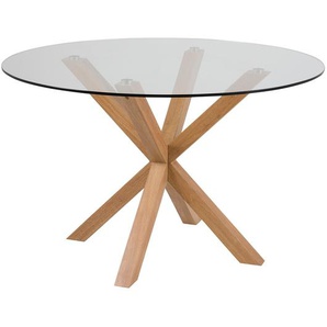 Esstisch Coolac 119 x 76 x 119cm Durchsichtig