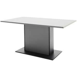 Esstisch - grau - Materialmix - 90 cm - 77 cm | Möbel Kraft