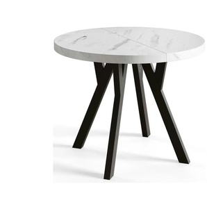 Esstisch ausziehbar Ove ¦ grau Ø: 120