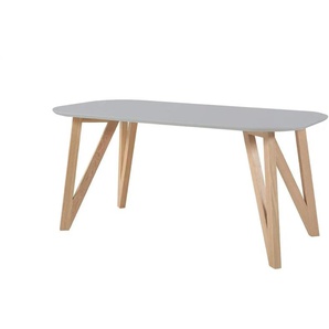 Esstisch - grau - Materialmix - 200 cm - 76 cm | Möbel Kraft