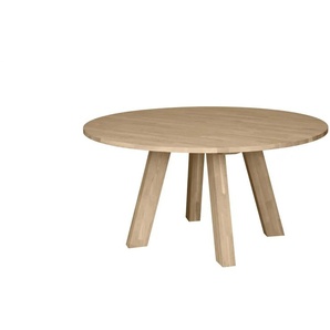 WOOOD Dutch Furniture Esstisch   ¦ holzfarben ¦ Maße (cm): H: 75  Ø: 150