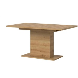 Esstisch ausziehbar  - holzfarben - Materialmix - 150 cm - 76 cm | Möbel Kraft