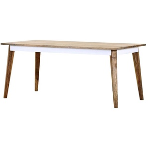Esstisch - holzfarben - Materialmix - 90 cm - 77 cm | Möbel Kraft