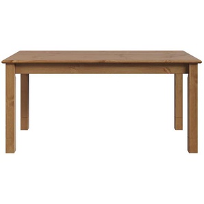Esstisch HOME AFFAIRE Rauna Tische Gr. B/H/T: 180 cm x 75 cm x 90 cm, Breite 180 cm, beige (natur) Esstische rechteckig Aus massiver Kiefer