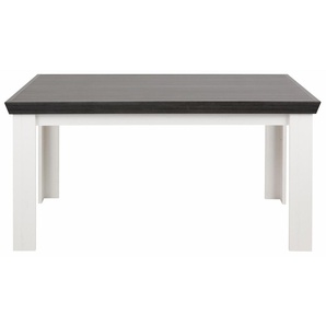 Esstisch HOME AFFAIRE Siena Tische Gr. B/H/T: 160 cm x 76 cm x 90 cm, weiß (weiß, wenge) Esstisch Holz-Esstische Küchentisch Rechteckige Esstische Tisch Breite 160 cm.