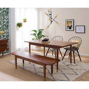 Esstisch II 160 x 90 cm Braun