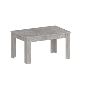 Esstisch INOSIGN JESI Tische Gr. B/H/T: 140 cm x 75 cm x 90 cm, Einlegeplatte, grau (beton, beton, beton) Esstische rechteckig