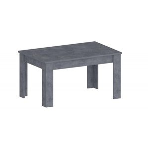Esstisch INOSIGN JESI Tische Gr. B/H/T: 140 cm x 75 cm x 90 cm, Einlegeplatte, grau (zement, zement, zement) Esstische rechteckig