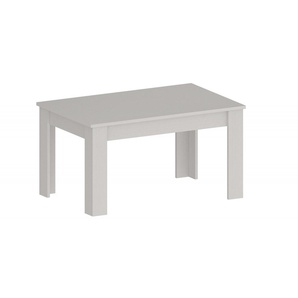 Esstisch INOSIGN JESI Tische Gr. B/H/T: 140 cm x 75 cm x 90 cm, Einlegeplatte, weiß (weiß, eiche gekalkt, weiß, gekalkt) Esstische rechteckig