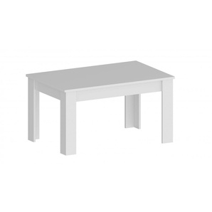 Esstisch INOSIGN JESI Tische Gr. B/H/T: 140 cm x 75 cm x 90 cm, Einlegeplatte, weiß (weiß hochglanz, hochglanz) Esstische rechteckig