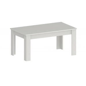Esstisch INOSIGN JESI Tische Gr. B/H/T: 160 cm x 75 cm x 90 cm, Einlegeplatte, weiß (weiß, eiche gekalkt, weiß, gekalkt) Esstische rechteckig