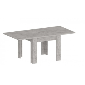 Esstisch INOSIGN JESI Tische Gr. B/H/T: 90 cm x 75 cm x 90 cm, silberfarben (silber beton matt, silber matt) Esstische quadratisch