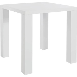 Esstisch INOSIGN Sky Tische Gr. B/H/T: 80 cm x 75 cm x 80 cm, weiß Esstisch Küchentisch Rechteckiger Esstische rechteckig Tisch