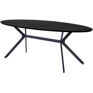 Esstisch Karani II 220 x 75 x 100cm Schwarz