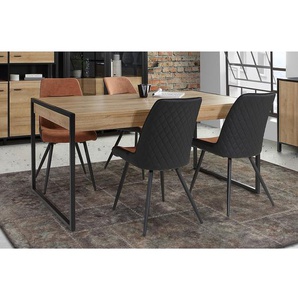 Esstisch Kasala 166 x 77 x 90cm Braun