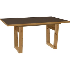 Esstisch MÄUSBACHER Frame Tische braun (lava matt, asteichefarben) Holz-Esstische Rechteckiger Esstisch Breite 180 cm