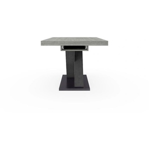 Esstisch MÄUSBACHER Komfort C Tische Gr. B/H/T: 160 cm x 76 cm x 90 cm, grau (betonoptik, graphit) Esstische rechteckig