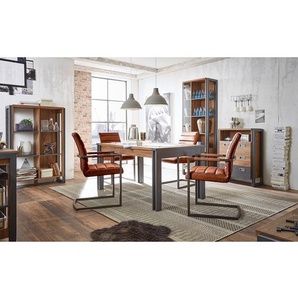Esstisch 155 x 76 x 90cm Braun