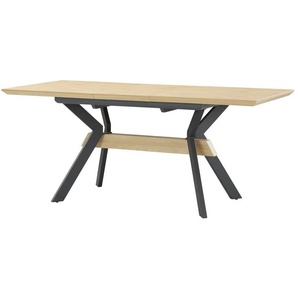 Esstisch ausziehbar - Materialmix - 80 cm - 76 cm | Möbel Kraft