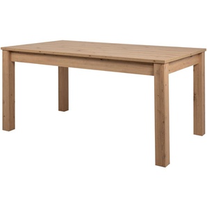 Ausziehbarer Esstisch  Mazzano ¦ holzfarben ¦ Maße (cm): B: 90 H: 75