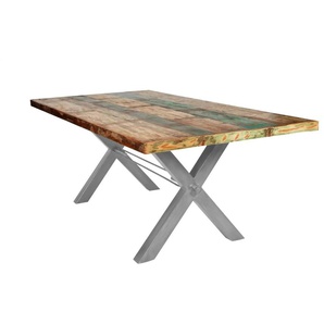 Esstisch ¦ mehrfarbig ¦ Maße (cm): B: 200 H: 76,5