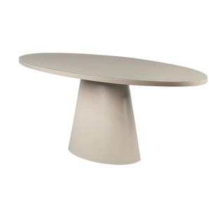 Esstisch mit Glastischplatte - beige - Materialmix - 100 cm - 76 cm | Möbel Kraft