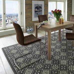 Esstisch NIEHOFF SITZMÖBEL Minimax Tische Gr. B/H/T: 110 cm x 76 cm x 70 cm, Holzleistenauszug, braun (san remo) Esstische rechteckig Tisch in 3 Farben und Größen, mit Auszugsfunktion