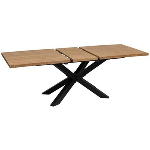 Esstisch Olaf Metall und Holz - grau - Atmosphera créateur dintérieur