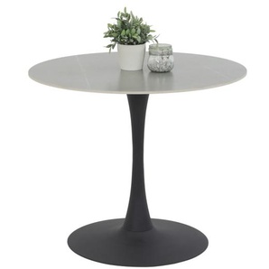 Esstisch  Paola I, Marmor Nachbildung/grau