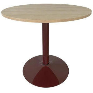 Esstisch - rot - Materialmix - 76 cm - 80.0 | Möbel Kraft