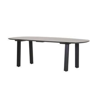 Esstisch - schwarz - Materialmix - 100 cm - 74,2 cm | Möbel Kraft