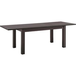 Esstisch SET ONE BY MUSTERRING TACOMA Tische Gr. B/H/T: 160 cm x 76 cm x 90 cm, grau (grafit matt) Ausziehbarer Esstisch Küchentisch Ausziehbare Esstische Tisch