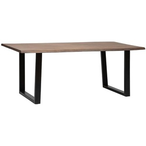 Esstisch Skidal Metall   Akazie, braun, L.200 cm
