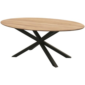 Esstisch Tarvos, Eiche massiv, oval
