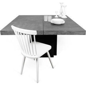 Esstisch TEMAHOME Dusk Tische Gr. B/H/T: 130 cm x 75 cm x 130 cm, grau (melaminefarben) Esstische rechteckig in unterschiedlichen Tischgrößen und Farbvarianten erhältlich