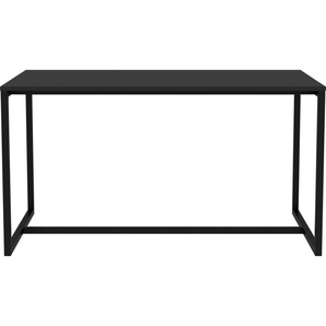 Esstisch TENZO LIPP Tische Gr. B/H/T: 140 cm x 75 cm x 90 cm, schwarz (shadow schwarz, shadow schwarz) Couchtisch Eckige Couchtische eckig Design von Tenzo studio, Breite 140 cm