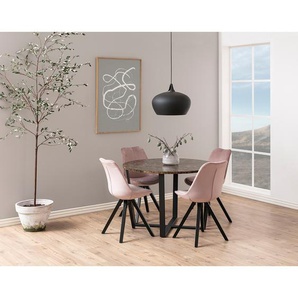 Esstisch Thorp Ø 110cm Braun