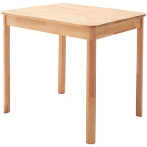 Esstisch Trino 60cm Braun Kernbuche