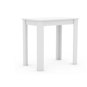Esstisch   ¦ weiß ¦ Maße (cm): B: 80 H: 76
